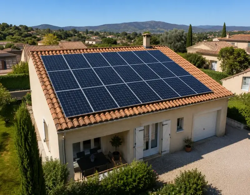 Prime à l'autoconsommation panneaux solaires La Tessoualle — aide financière de l'État